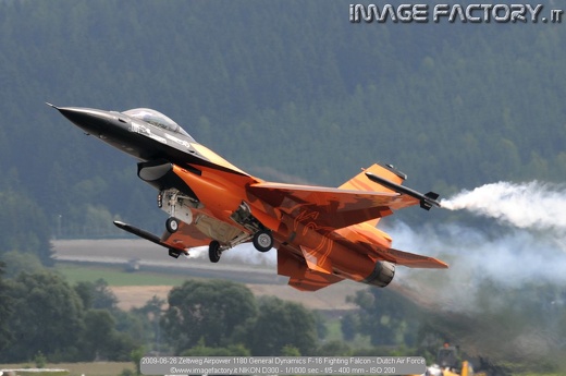 2009-06-26 Zeltweg Airpower 1180 General Dynamics F-16 Fighting Falcon - Dutch Air Force